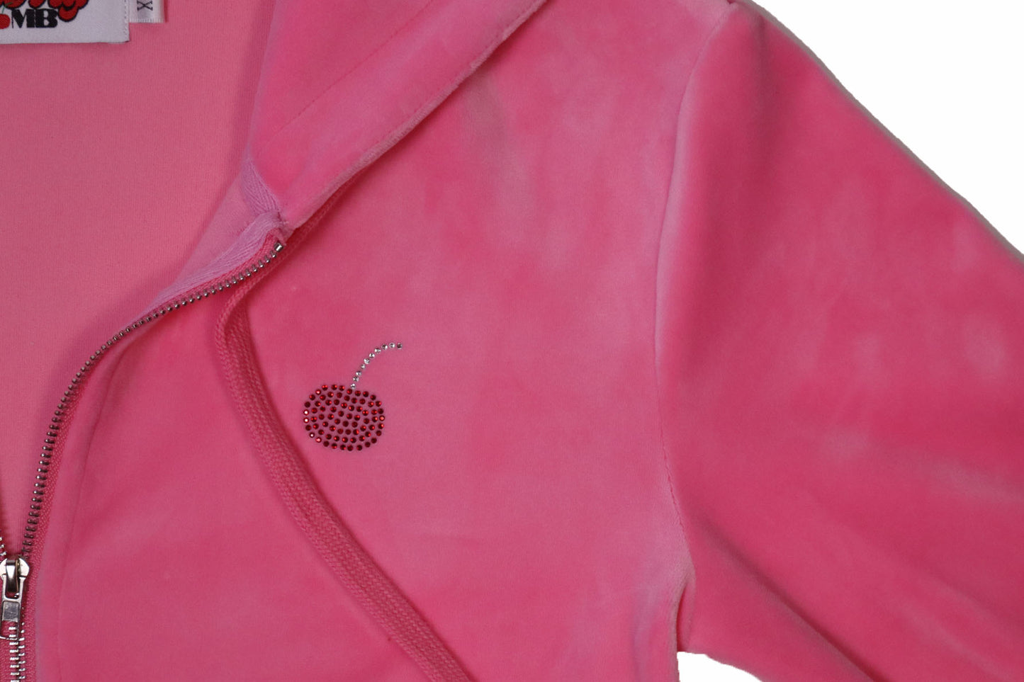 Velour Cropped Jacket
