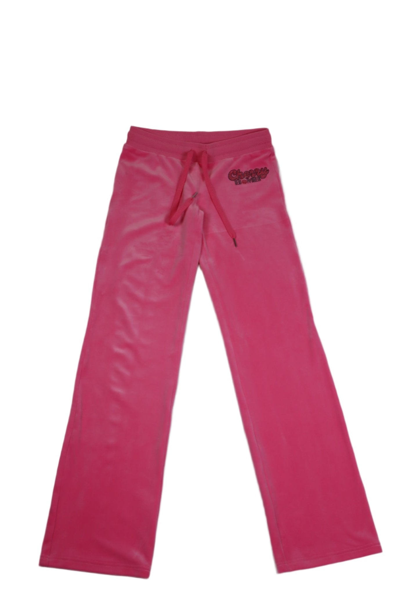 Velour Low-Rise Joggers