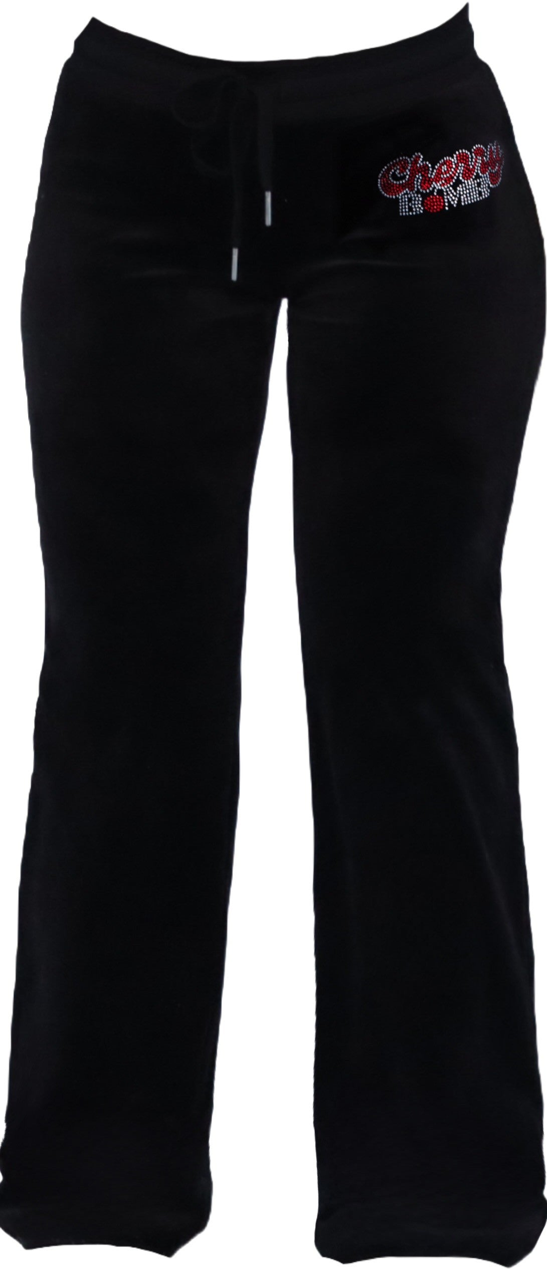Velour Low-Rise Joggers